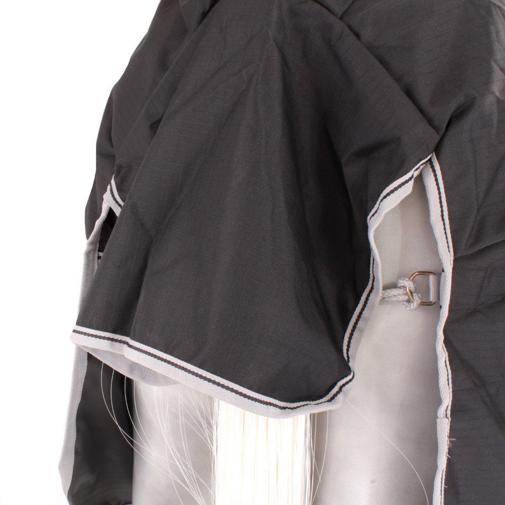Bucas Pferde-Regendecke Bucas Anniversary Turnout Light SD 0g - Black/Silver