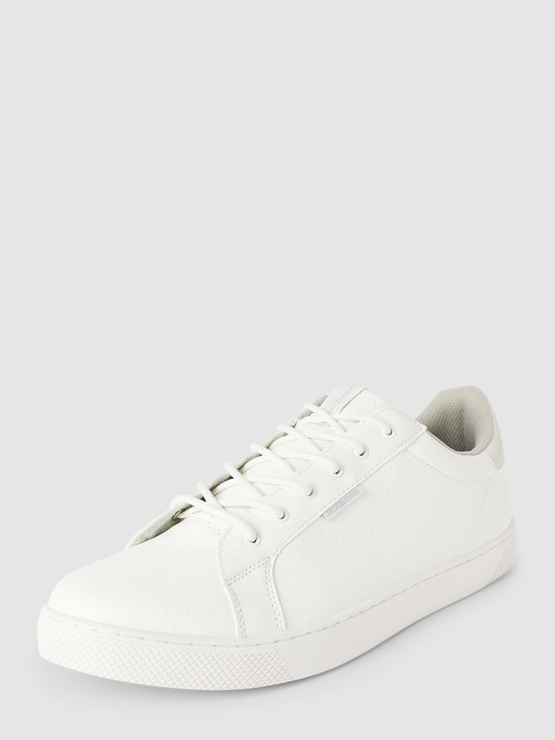 Sneaker mit Label-Details Modell 'TRENT' in weiß