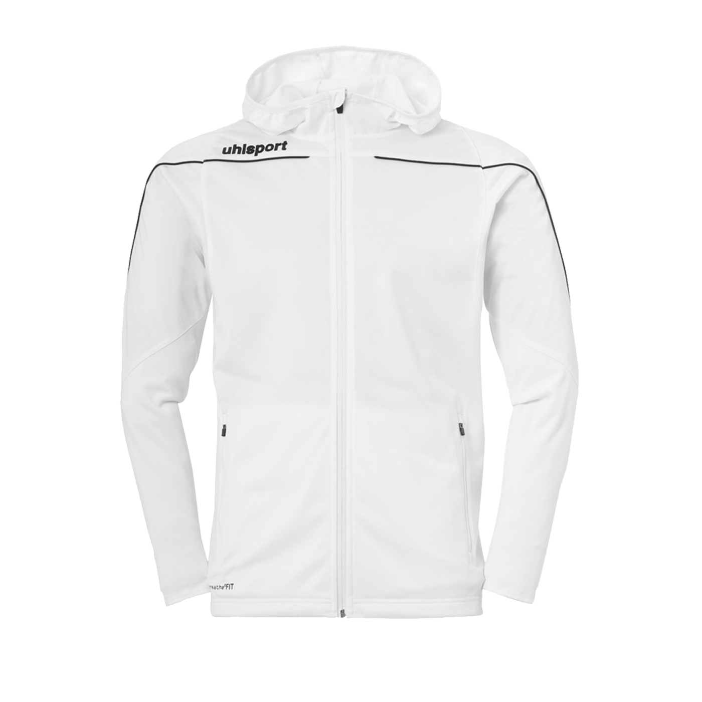 Uhlsport Stream 22 Kapuzenjacke Kids Weiss F02