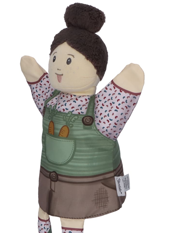 Sterntaler Handpuppe Luzy Print in sattes grün günstig kaufen onesize