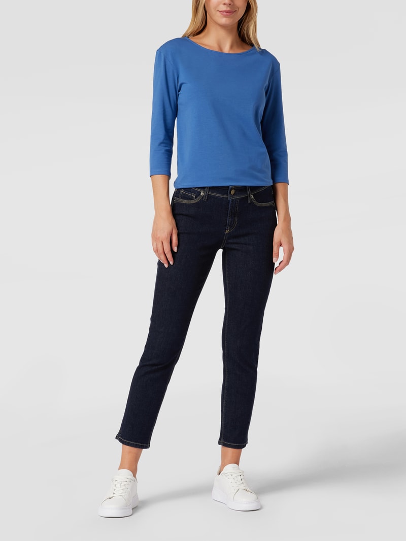 Slim Fit Jeans mit Stretch-Anteil Modell 'Piper' in blau