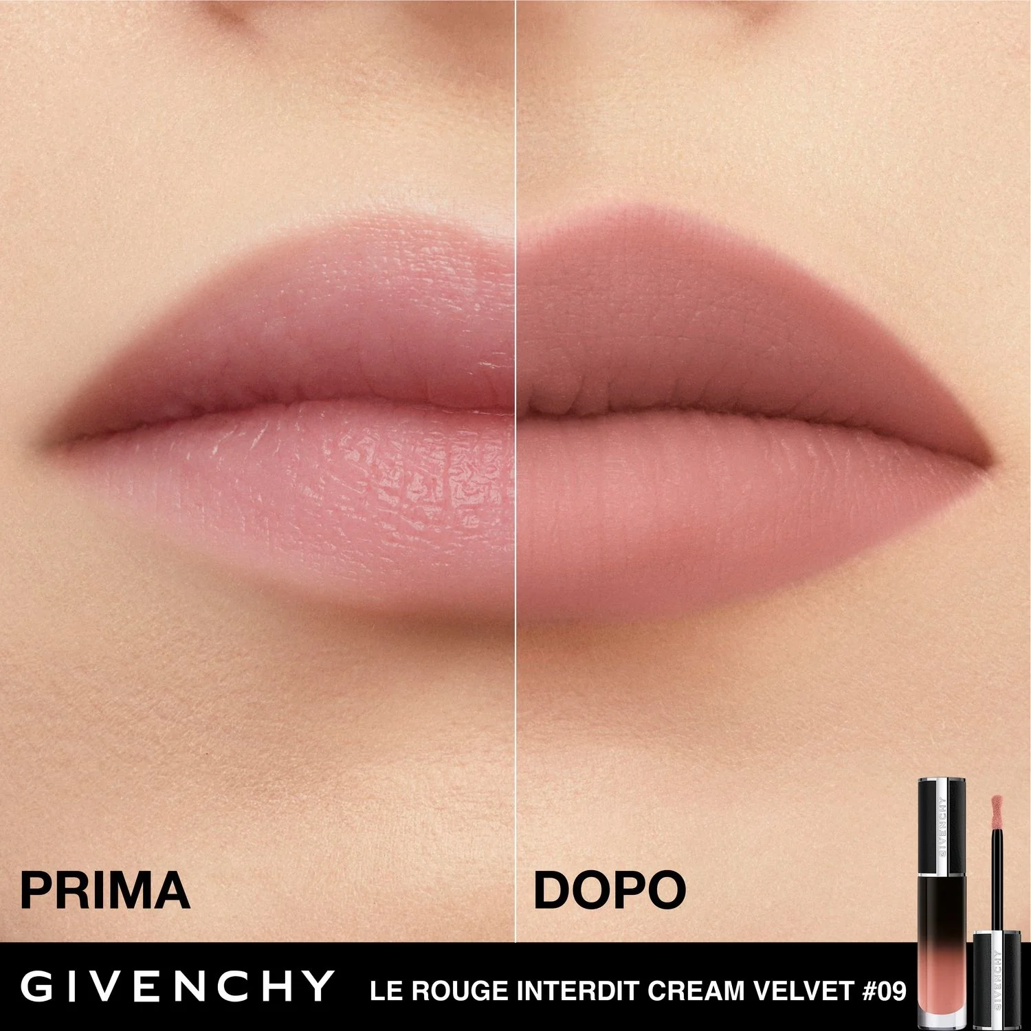 Le Rouge Interdit Batom Creme Veludo - Batom Matte