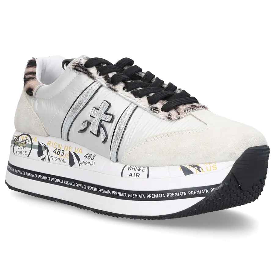 Premiata - Sneaker low BETH Veloursleder - weiß