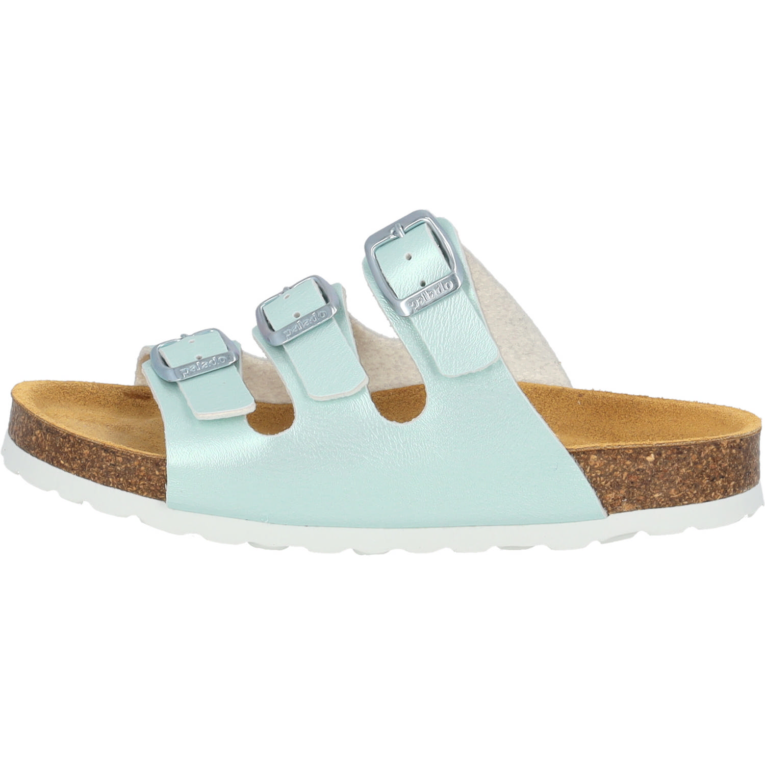 Palado Kids Capri G Metallic, Pantoletten, Kinder, Türkis