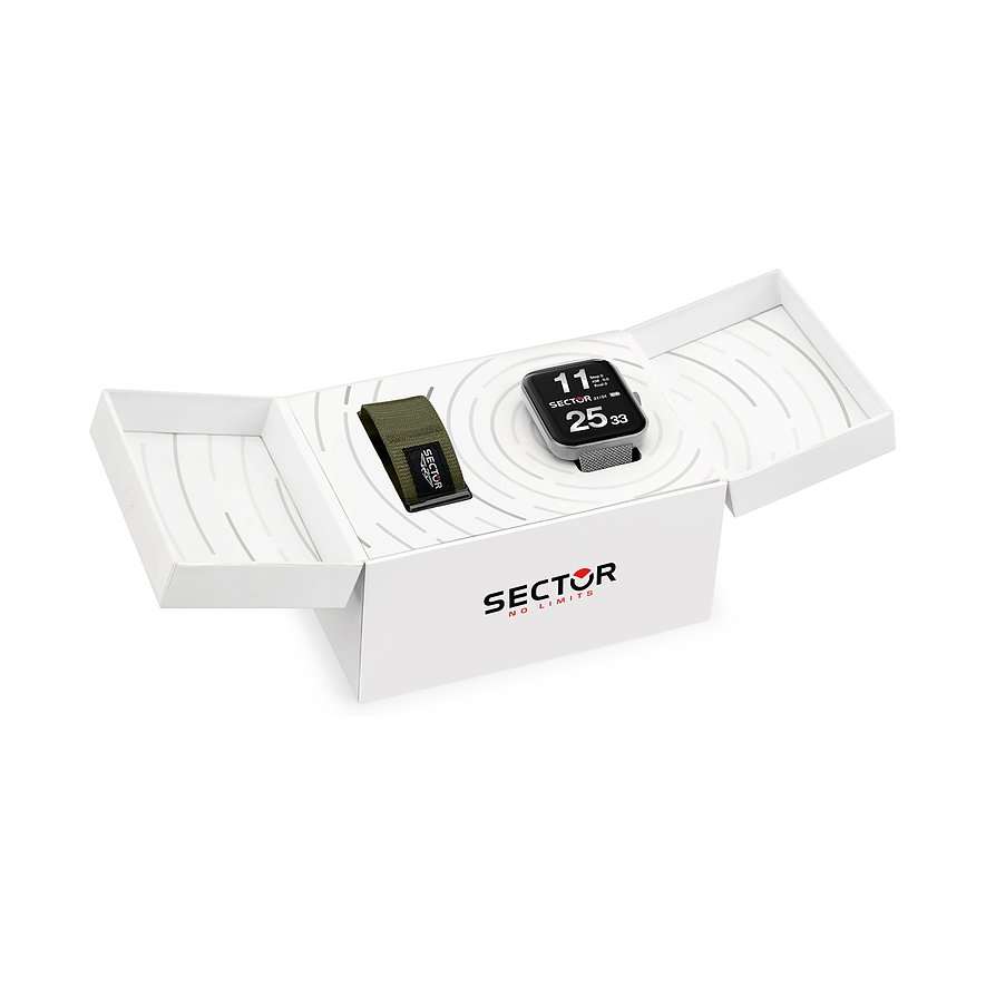 Sector Uhren-Set inkl. Wechselarmband S-03 Pro Light
