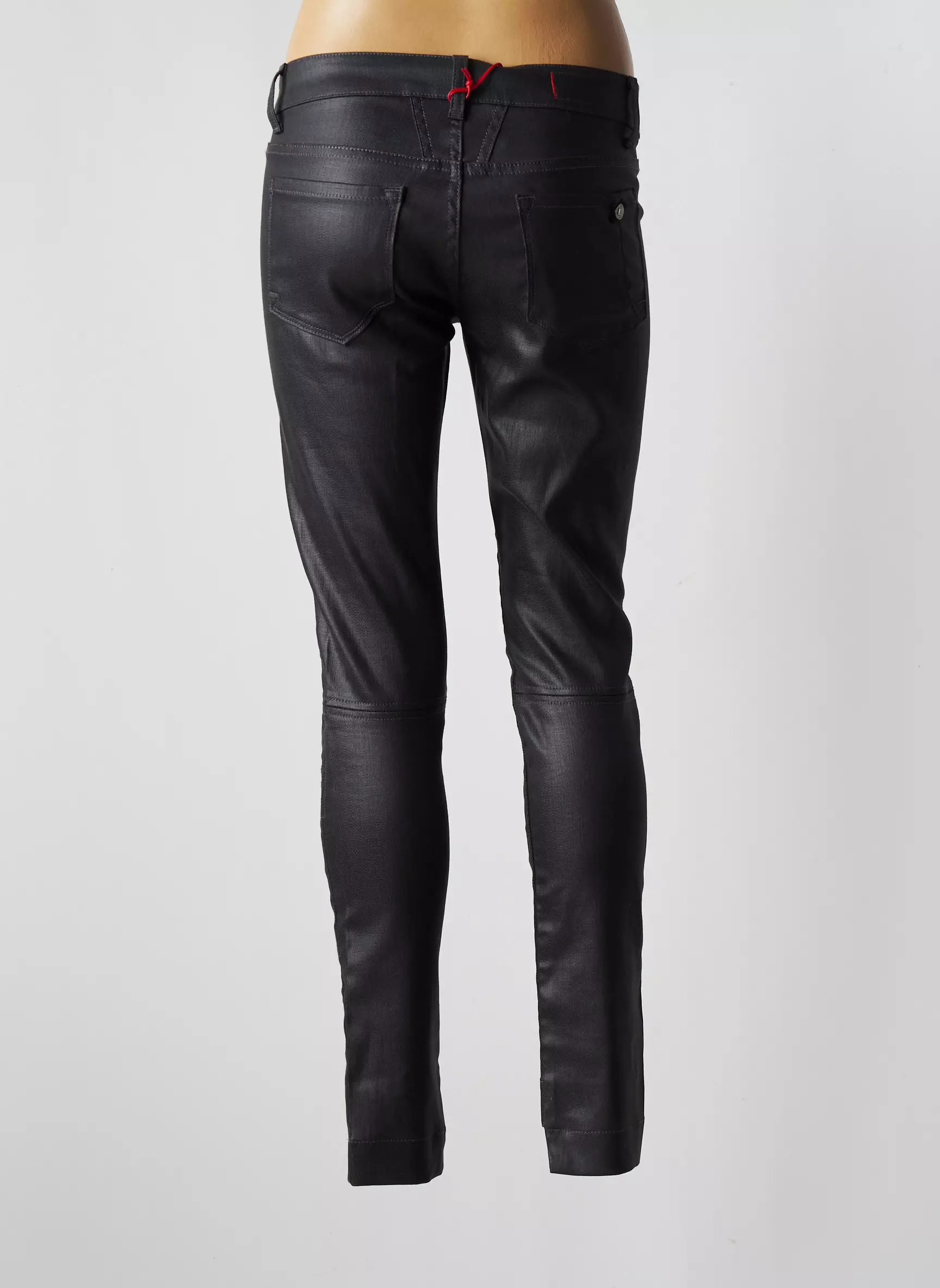 Marithe Francois Girbaud Pantalons Slim Femme couleur gris