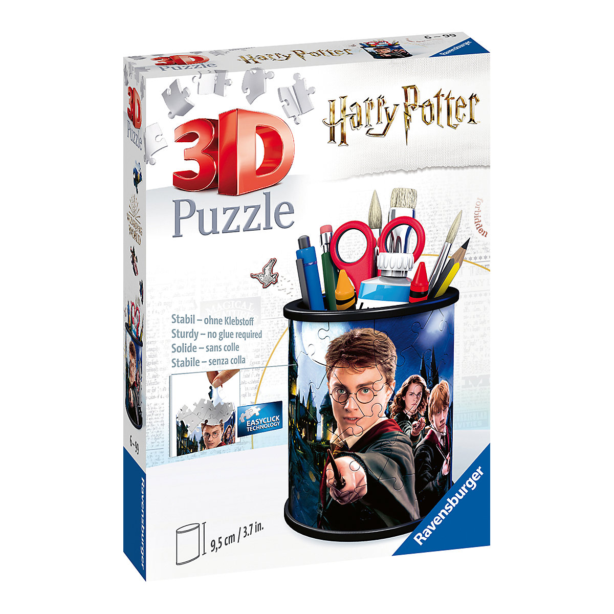 3D-Puzzle Utensilo, Ø8 x 9,5 cm, 54 Teile, Harry Potter