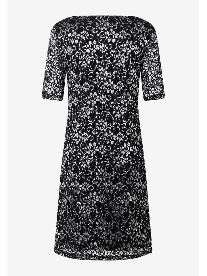 More & More Kleid in Schwarz/ Grau günstig kaufen