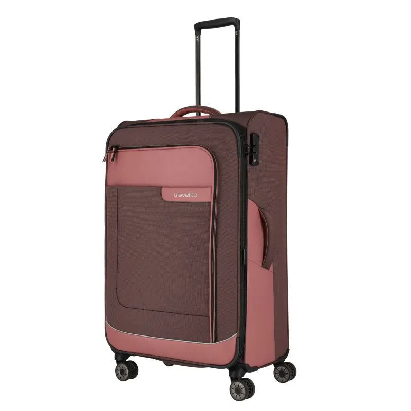 Travelite VIIA Trolley 4 Rollen L - Frühlingsrose