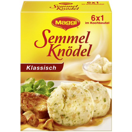 Maggi Semmel Knödel 6er im Kochbeutel 200G