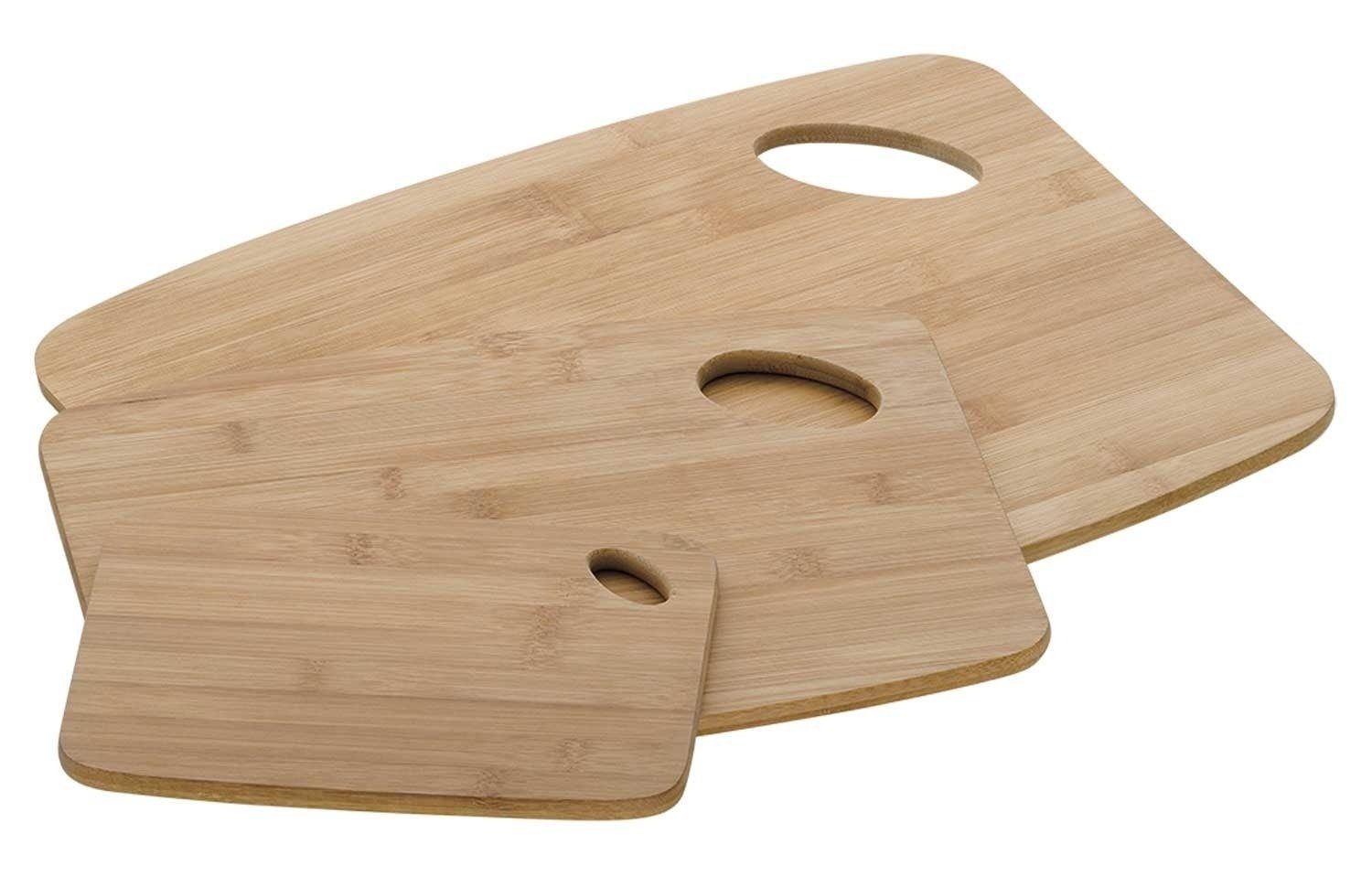 kela Auflaufform Schneidebrett-Set 3tlg., Braun, Naturmaterial, Holz