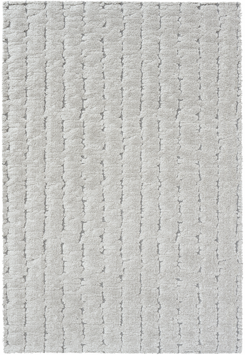 Webteppich Malachit Grau-Grau-Schwarz 80 x 150 cm