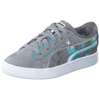 PUMA Suede Minecraft PS Sneaker in grau