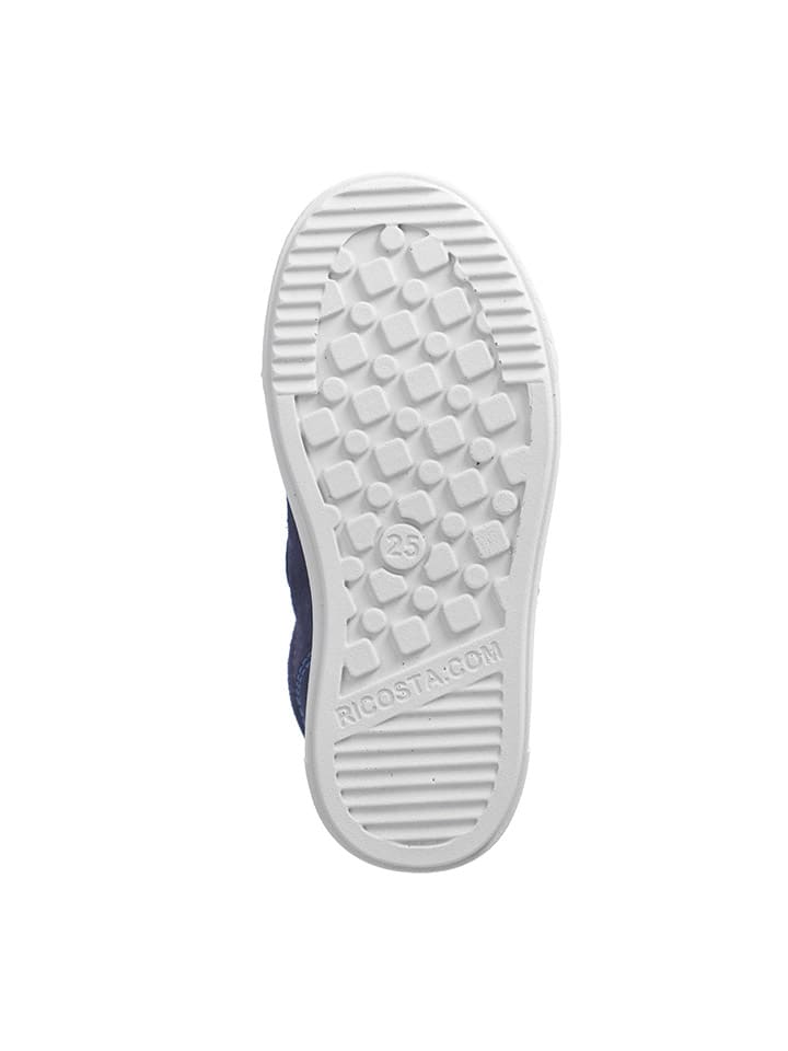 Ricosta Leder-Sneakers in Dunkelblau günstig kaufen