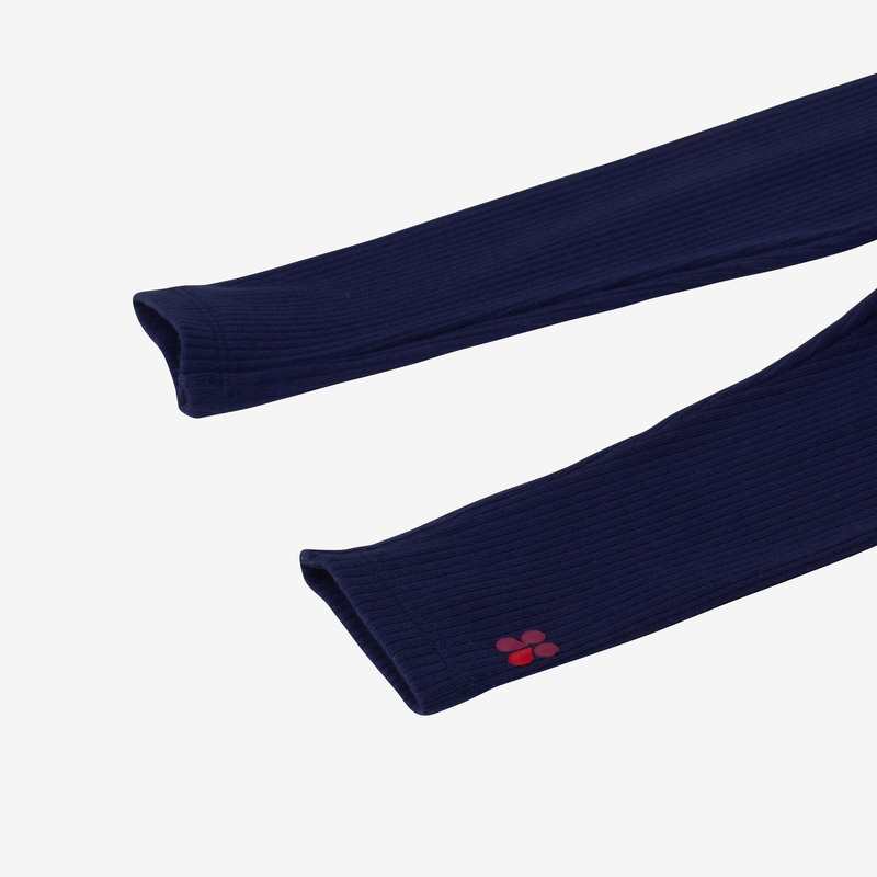Legging bébé fille indigo côtelé bleu Catimini