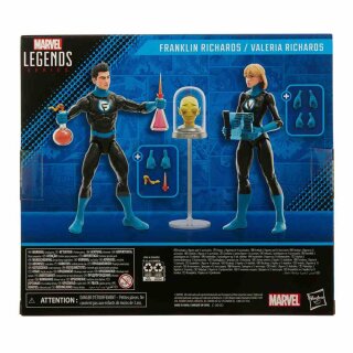 Fantastic 4 Marvel Legends Actionfigur 2er-Pack: Franklin Richards und Valeria Richards