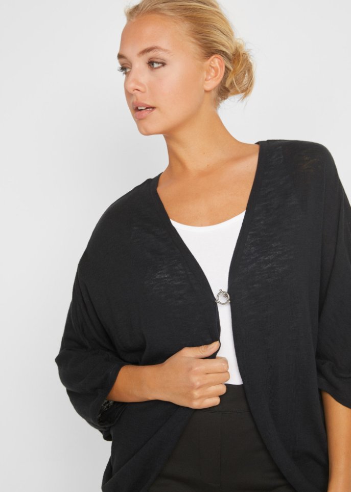 Baumwoll-Strickjacke, leichte Qualität