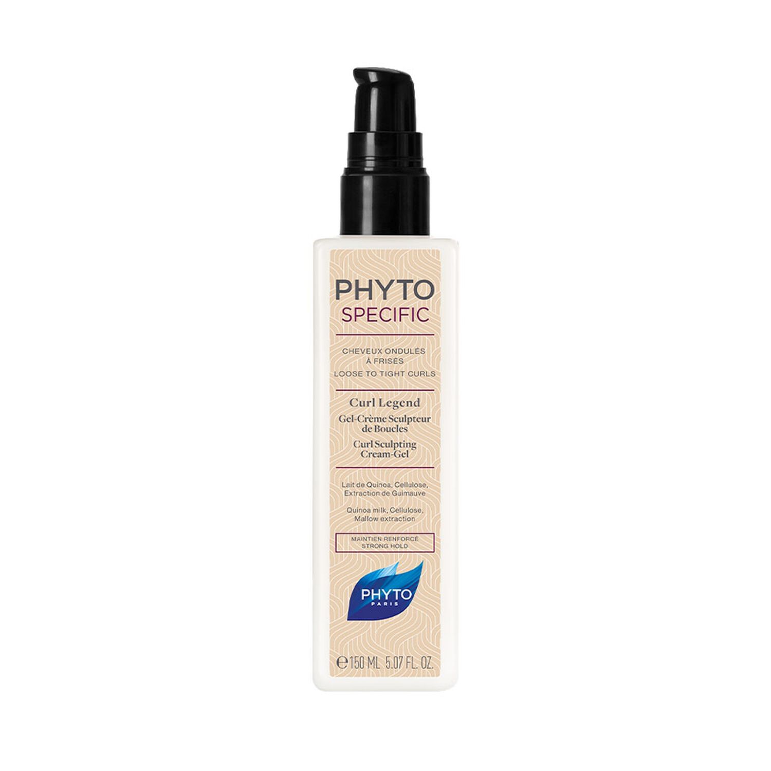 Phyto Phytospecific Gel-Crème Sculpteur Boucles - Cheveux Bouclés, Texturés ou Défrisés 150 ml
