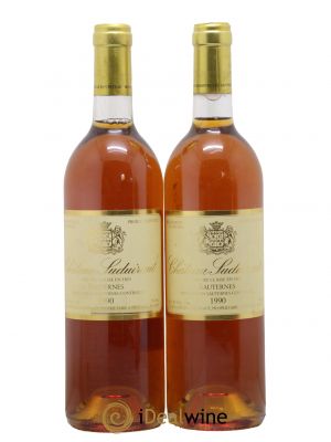 Château Suduiraut 1er Grand Cru Classé  1990 - Lot de 2 Bouteilles