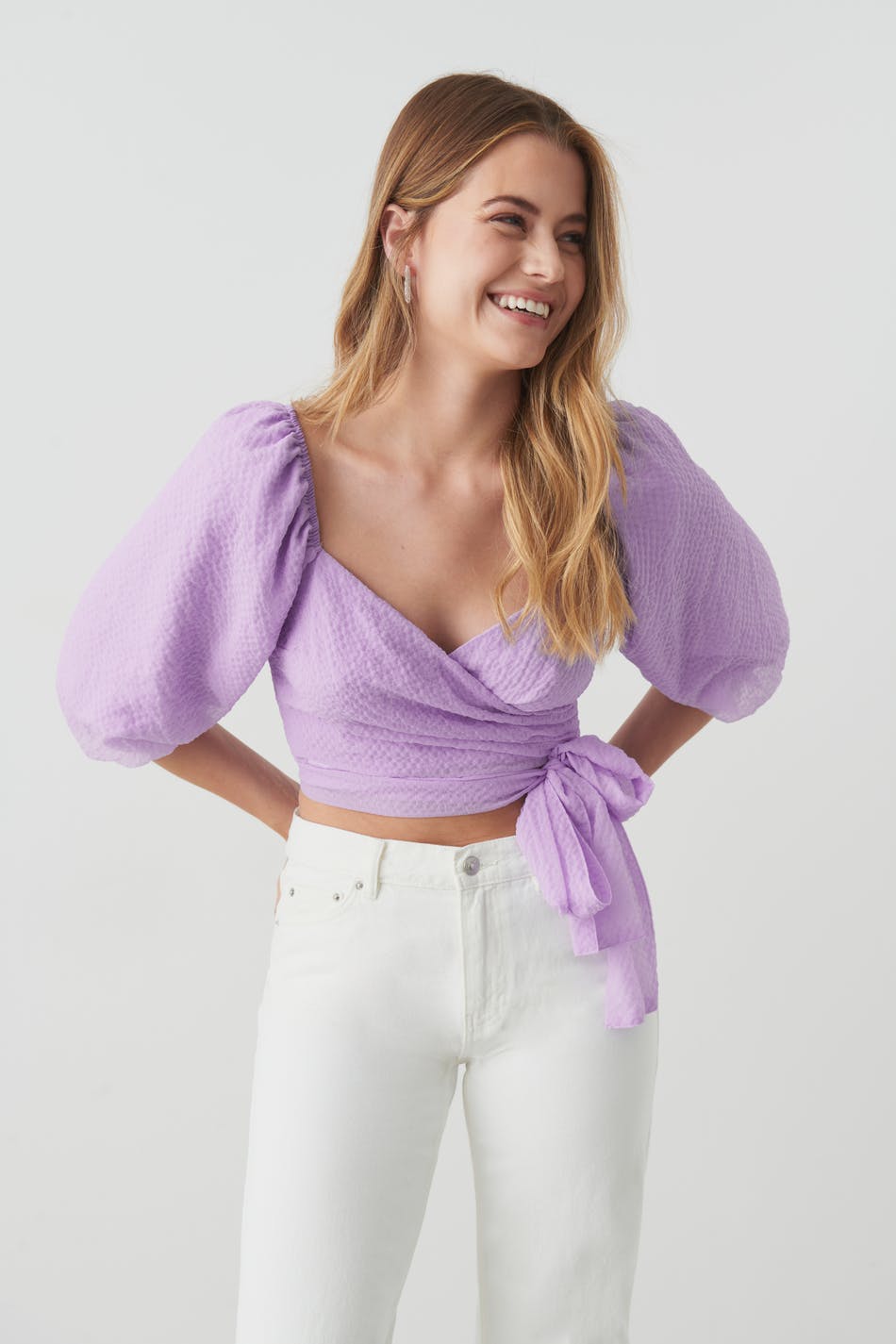 Henny wrap top