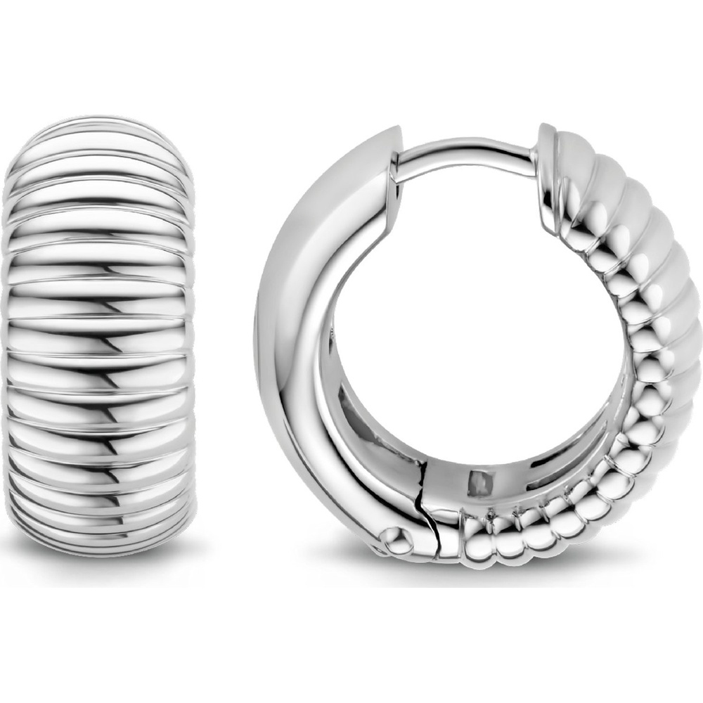 TI SENTO - Milano Créoles 925 Argent Boucles d'oreilles