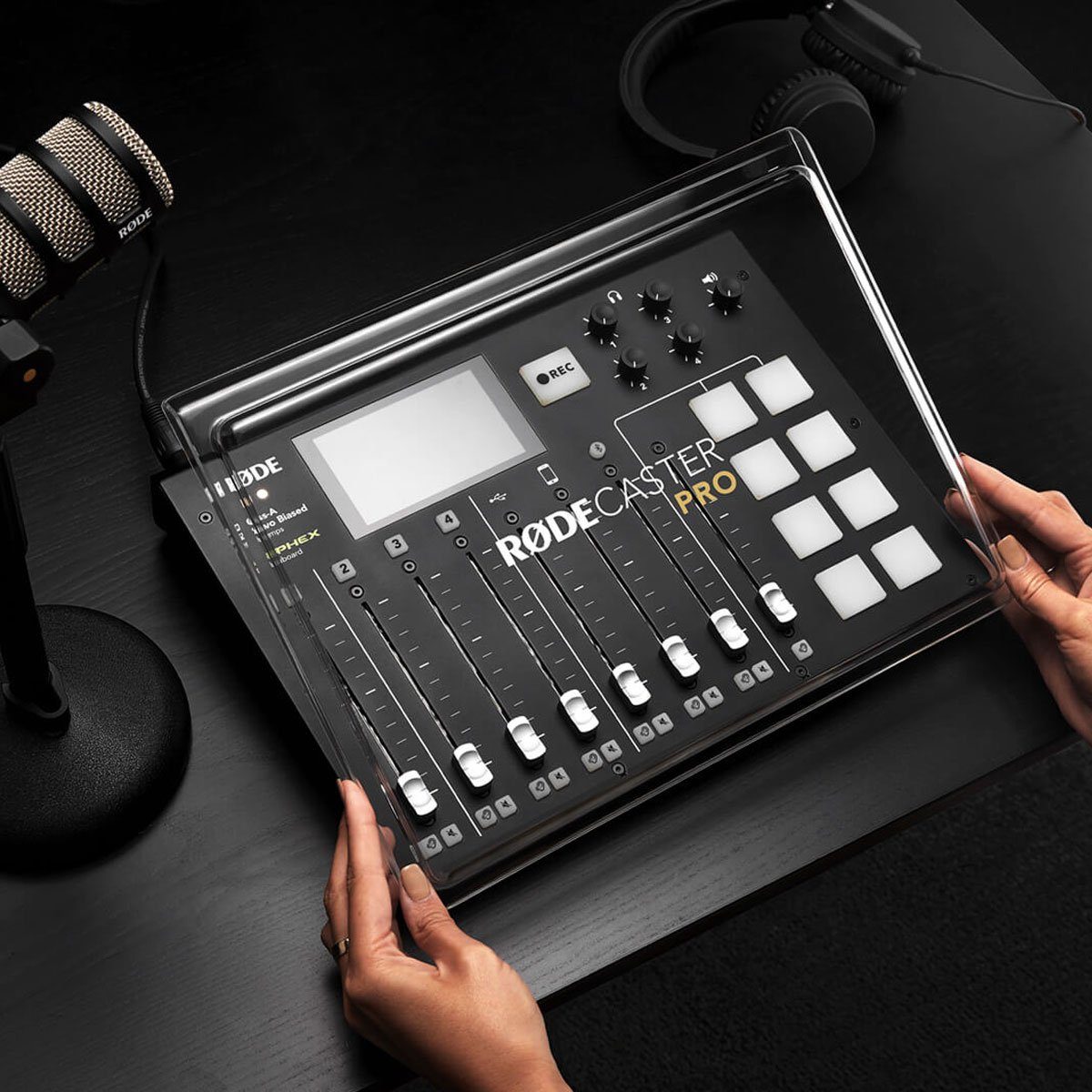 RODE Microphones Mischpult Rode RodeCover Pro Abdeckung für Rodecaster