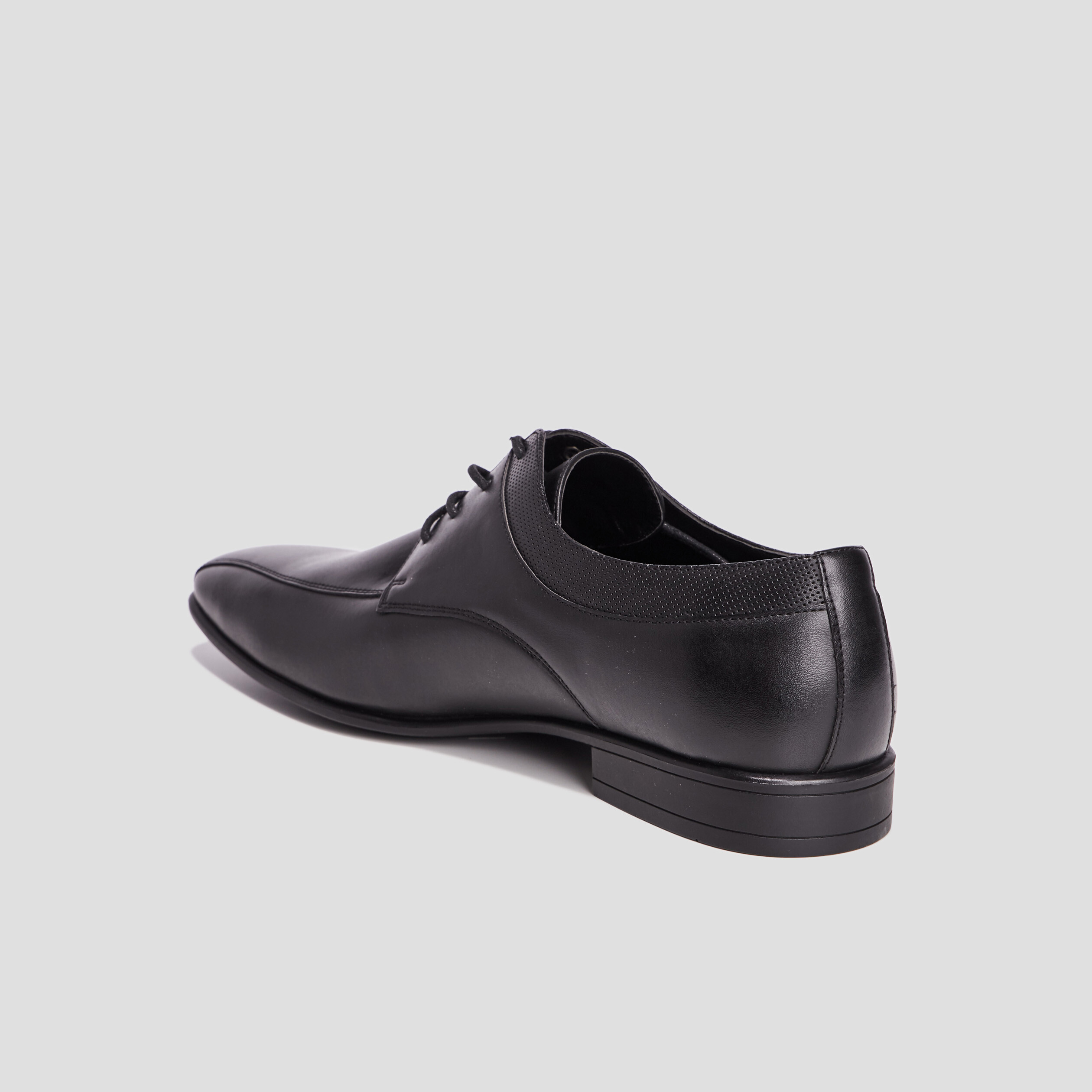 Derbies à bouts carrés noir homme | La Halle