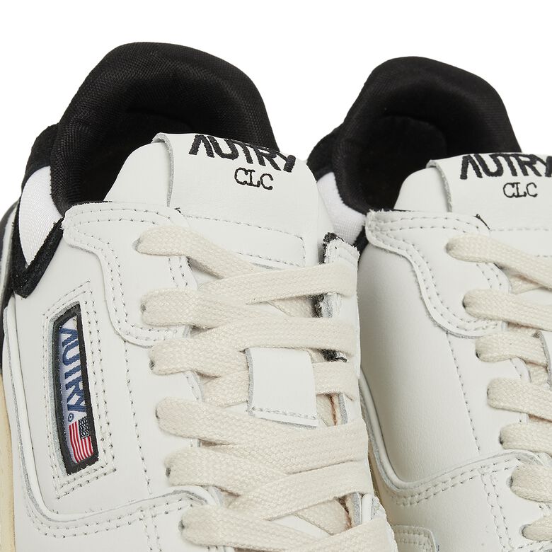 Autry Wmns CLC Low mult/mat wht/blk