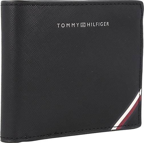 TOMMY HILFIGER TH Central Geldbörse RFID Schutz Leder 12 cm