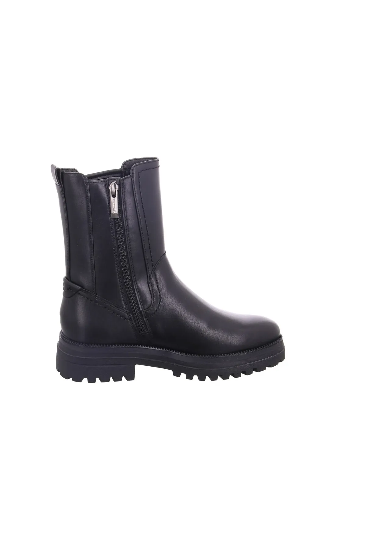 Tamaris  Stiefelette - Schwarz - Flacher Absatz