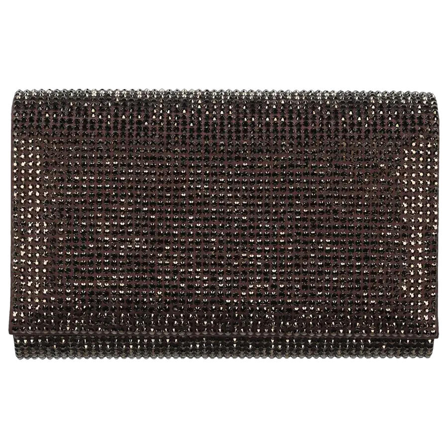 Rene Caovilla - Clutch AIDA Strass - braun