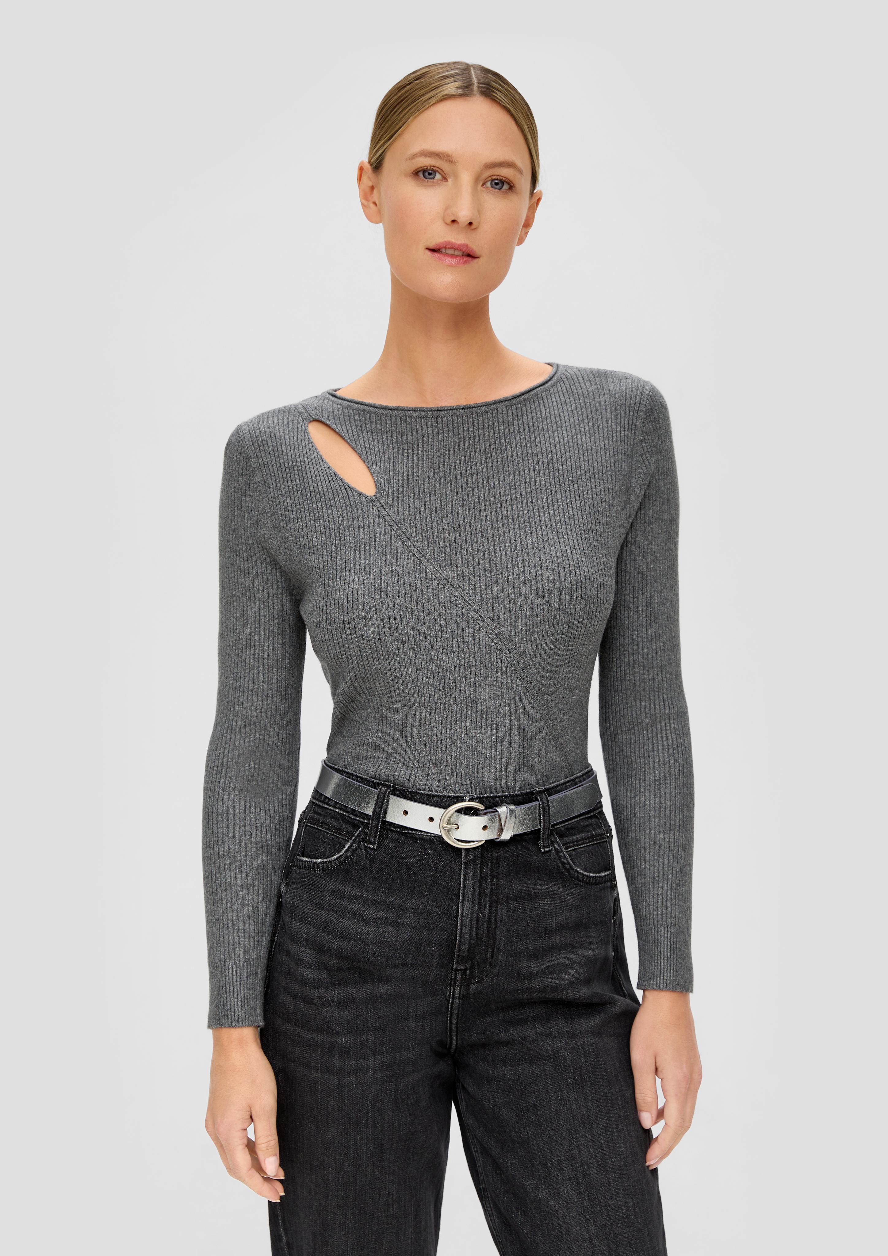Strickpullover aus Viskosestretch  2138016-9722
