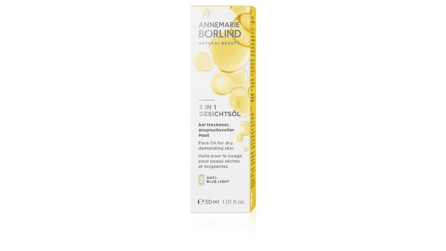 ANNEMARIE BÖRLIND 3 IN 1 GESICHTSÖL 30 ml