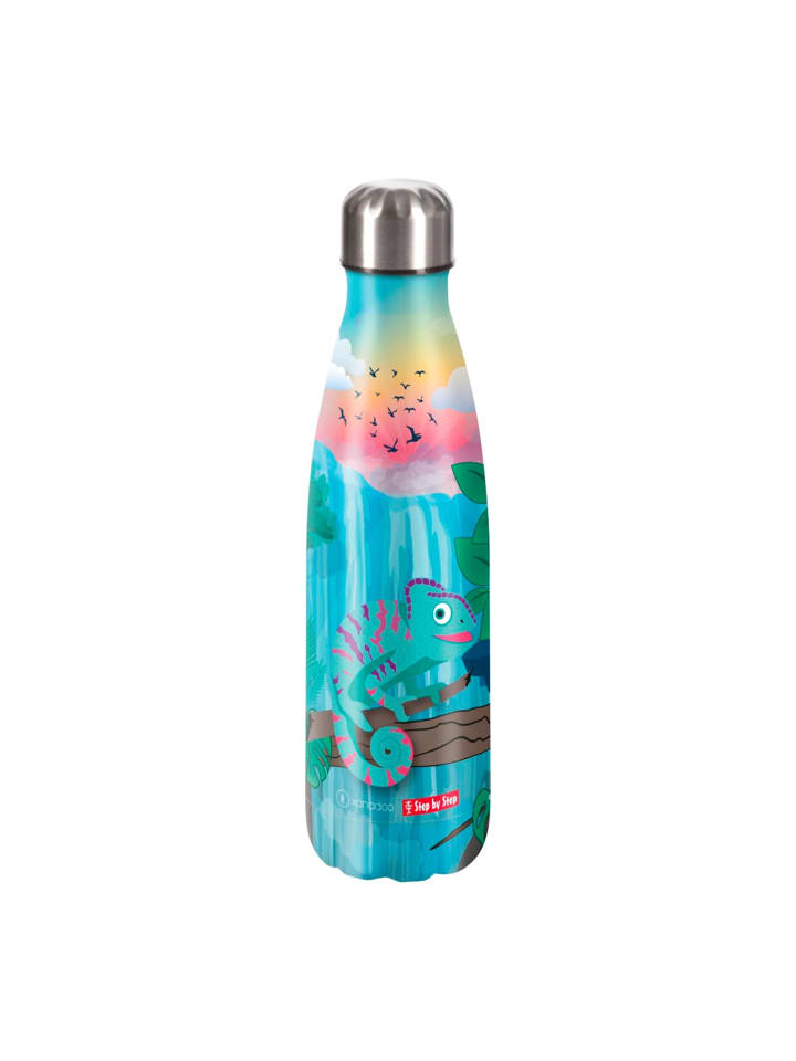 Step by Step Edelstahltrinkflasche in Chameleon Joshy, Edelstahl günstig kaufen 28
