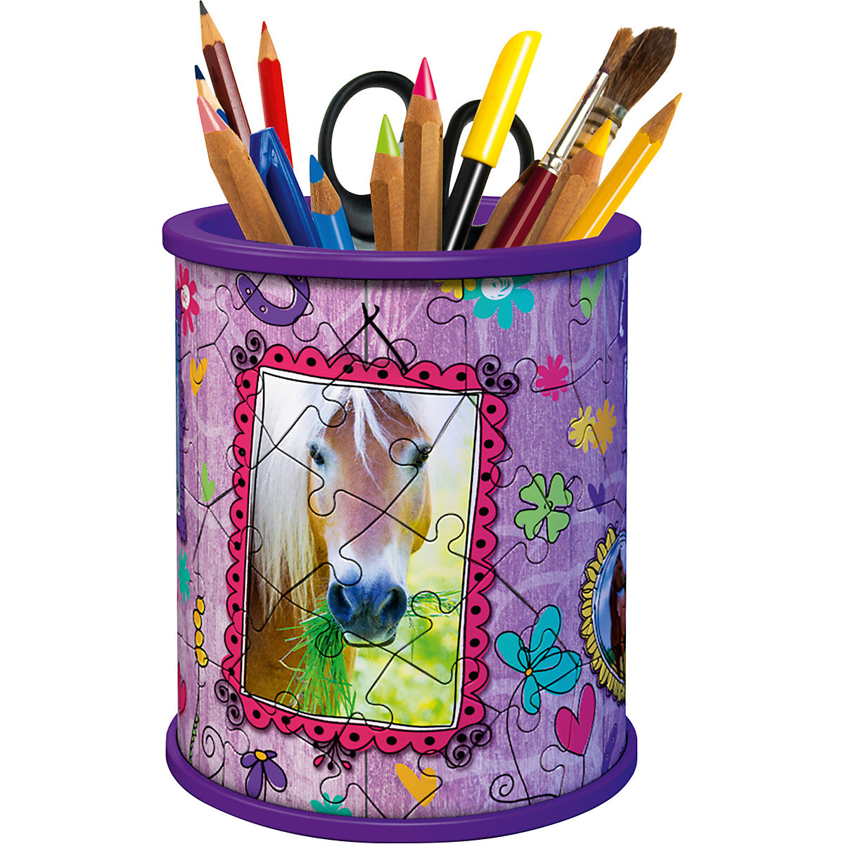 3D-Puzzle Utensilo Pferde, 54 Teile
