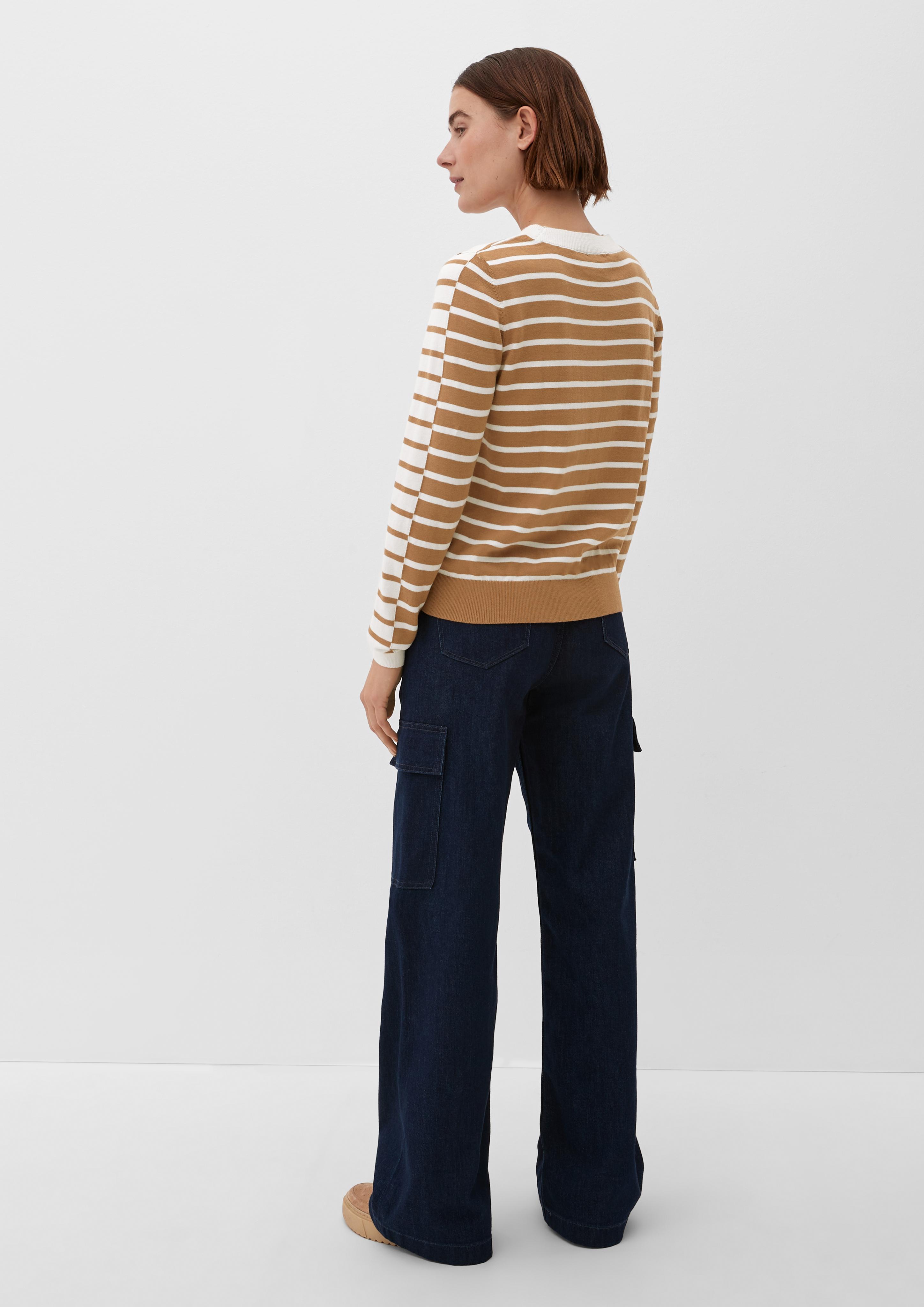 Feinstrickpullover aus Baumwolle  2129903-84G2