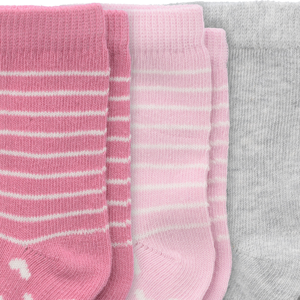 3 Paar Baby Socken mit Bio-Baumwolle