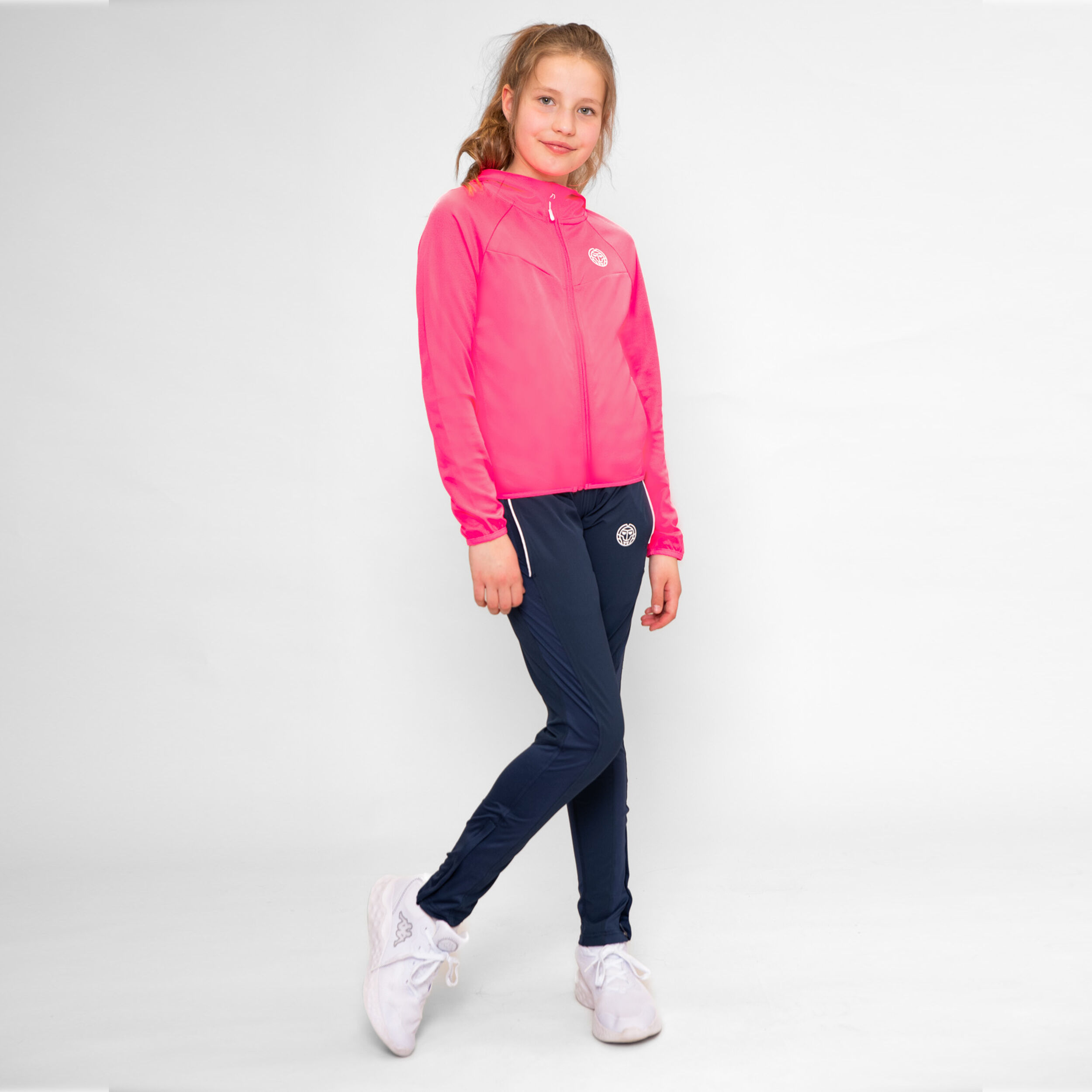 Crew Trainingsjacke Mädchen - Pink