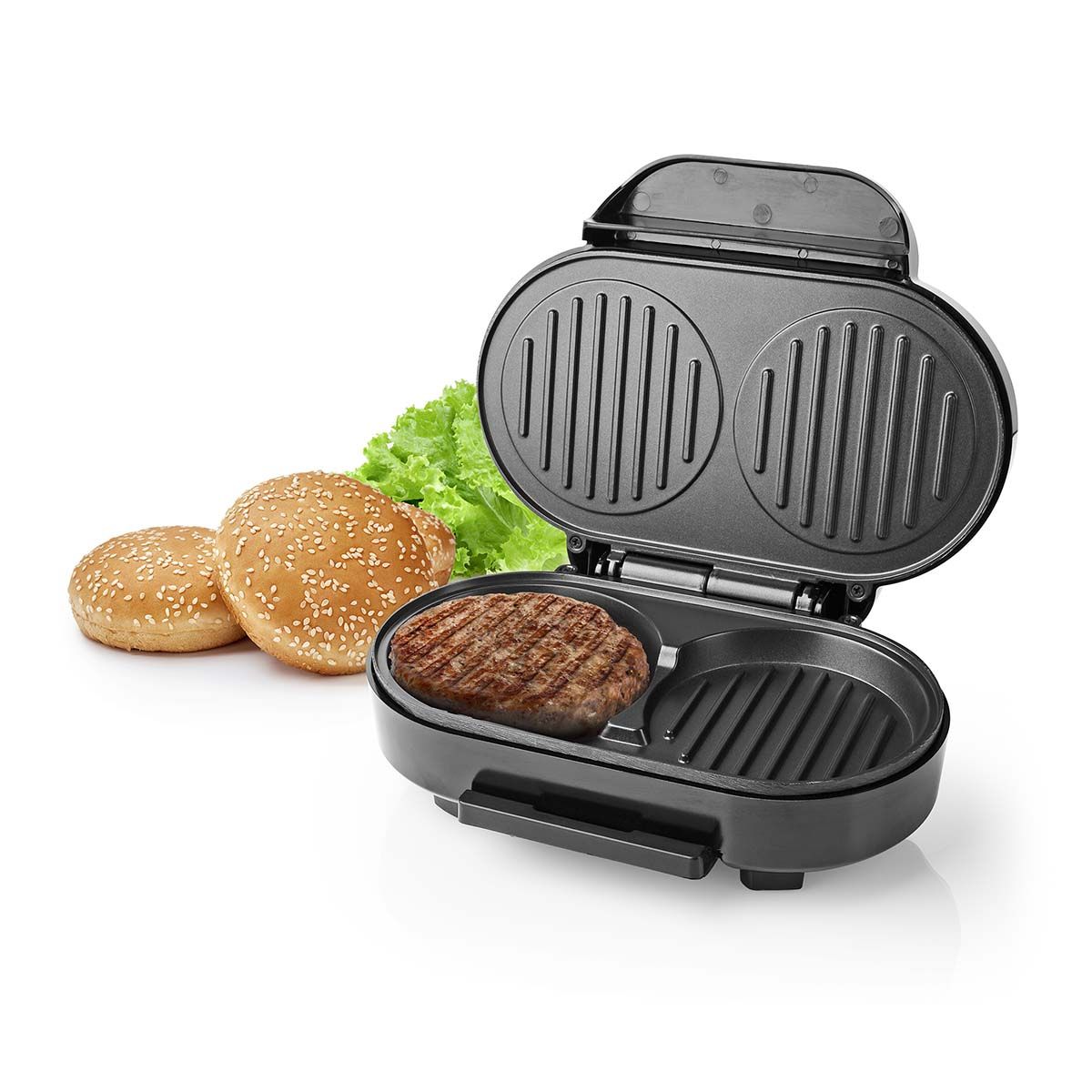 Nedis KAHM100BK Hamburger Macher