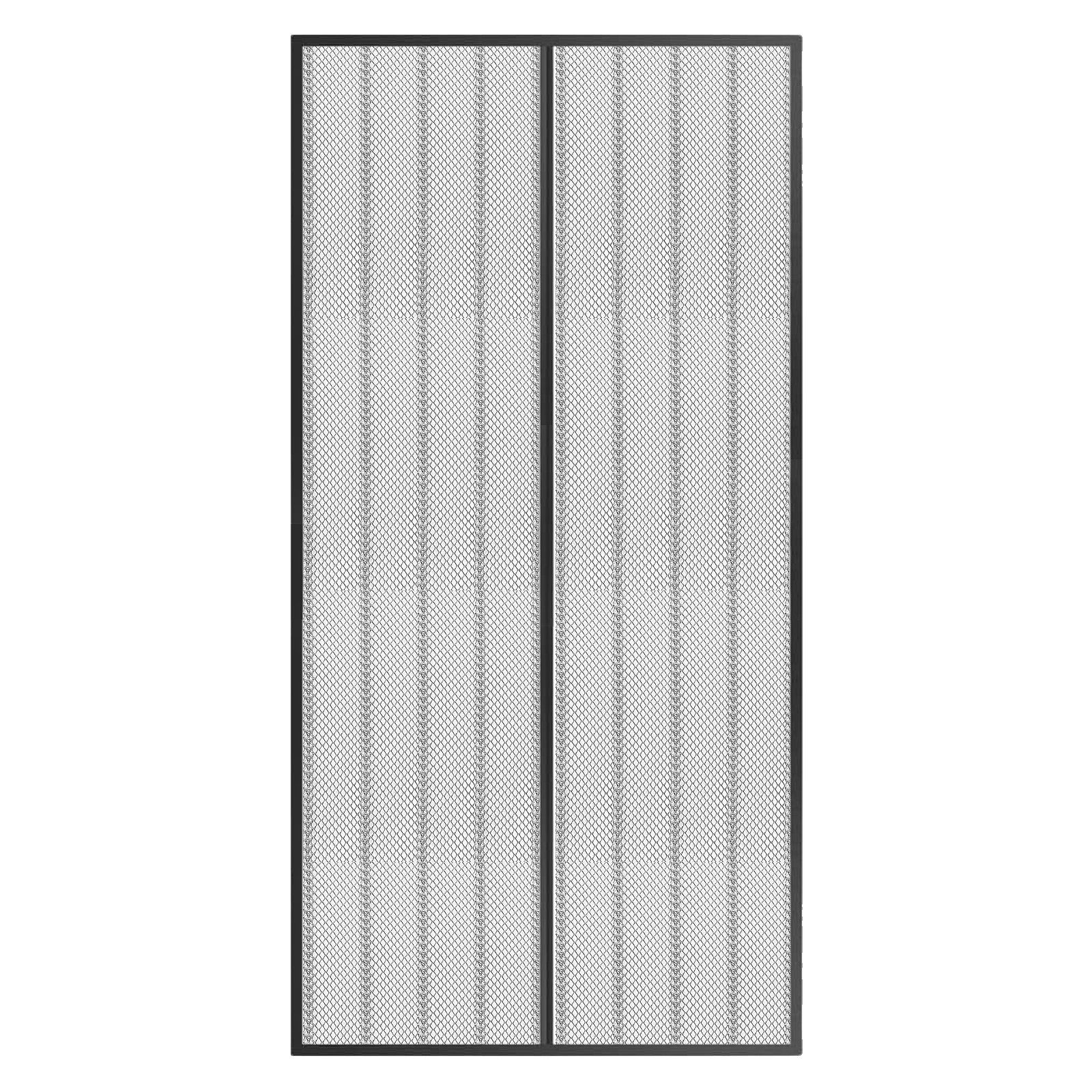 Grafner Insektenschutz-Vorhang Insektenschutzgitter magnetisch Tür Fliegengitter, Maße: ca. 100 x 210 cm