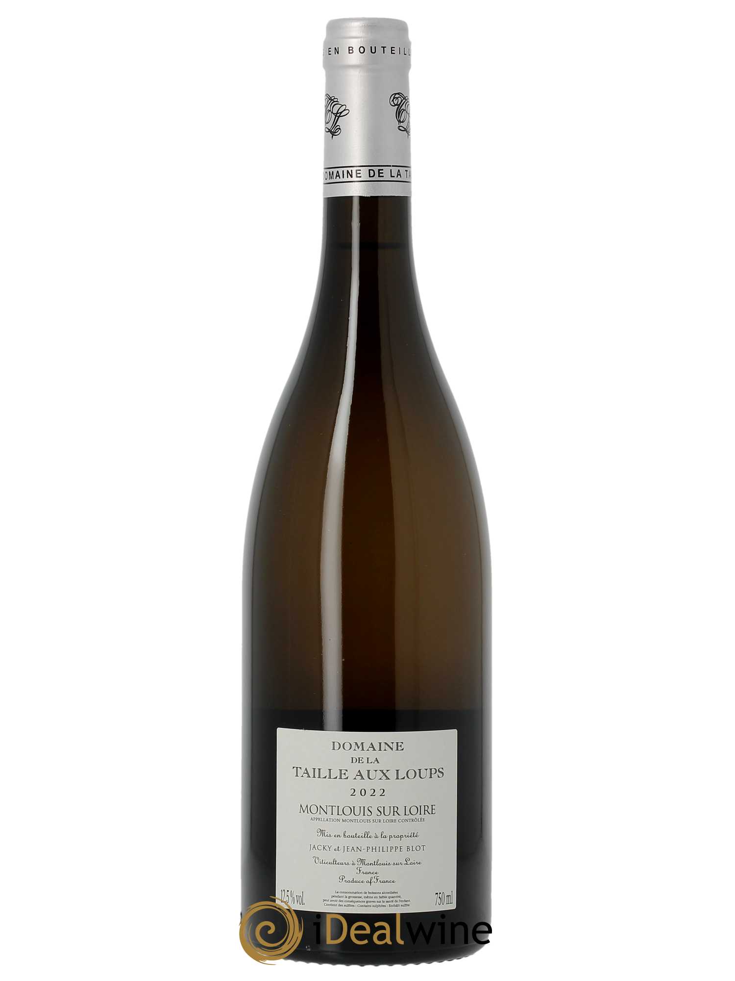 Montlouis-sur-Loire Clos Michet La Taille aux Loups - Jacky Blot  2022 - Lot de 1 Bouteille