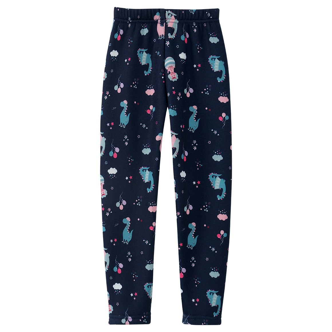 Mädchen Thermo-Leggings mit Dino-Print