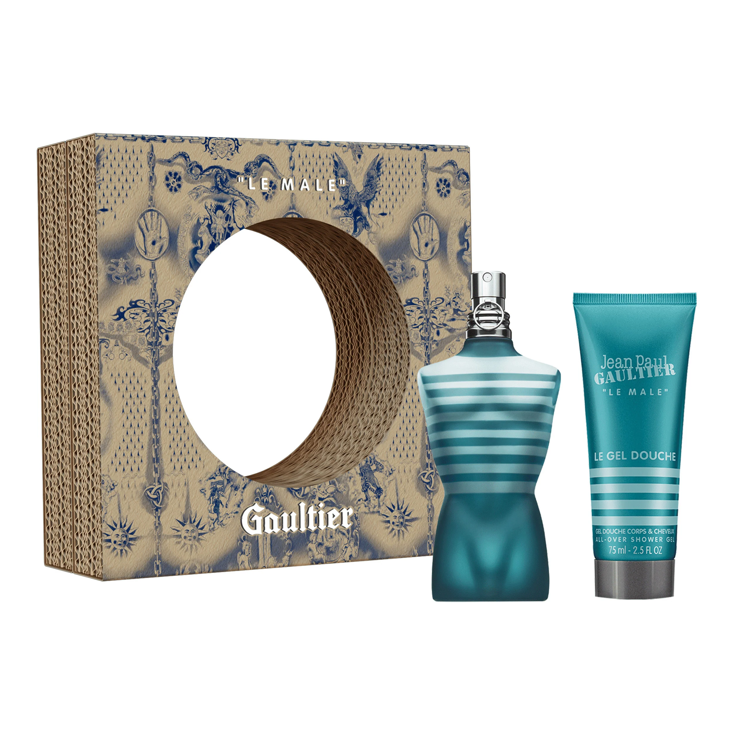 Le Male Poklon set Le Male Eau de Toilette + gel za tuširanje - Muški parfem, toaletna voda, set za kupanje i gel za tuširanje