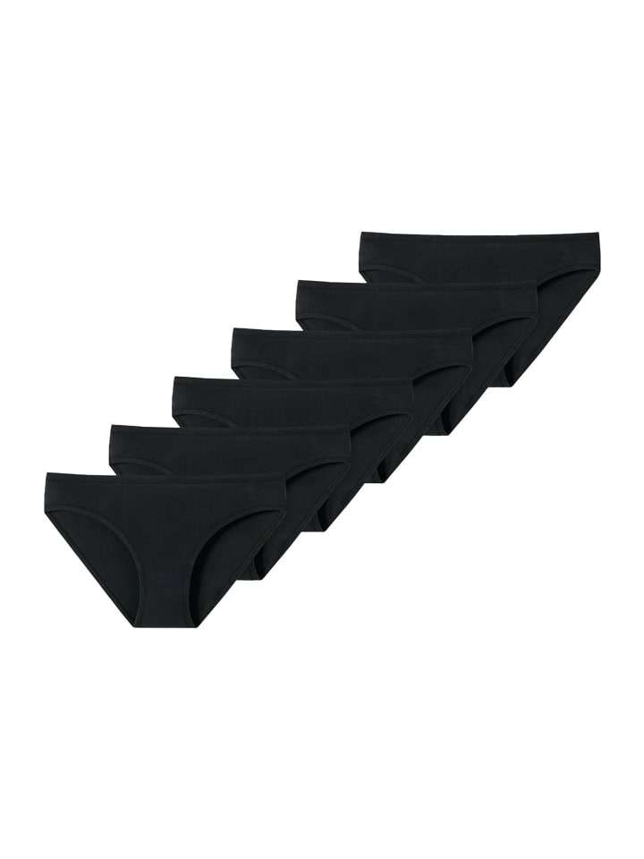 Schiesser Slip 95/5 Organic Cotton in Schwarz günstig kaufen