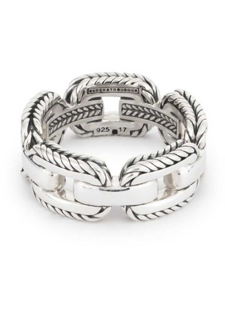 Buddha to Buddha Barbara Link silver ring
