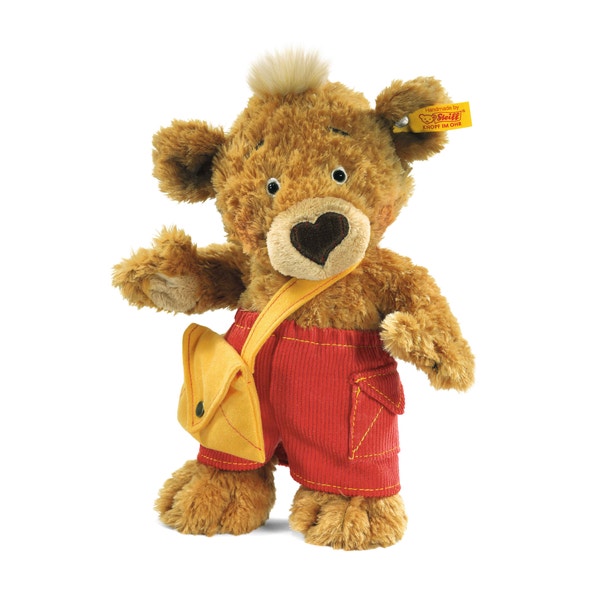 Knopf Teddybär, 25 cm, hellbraun