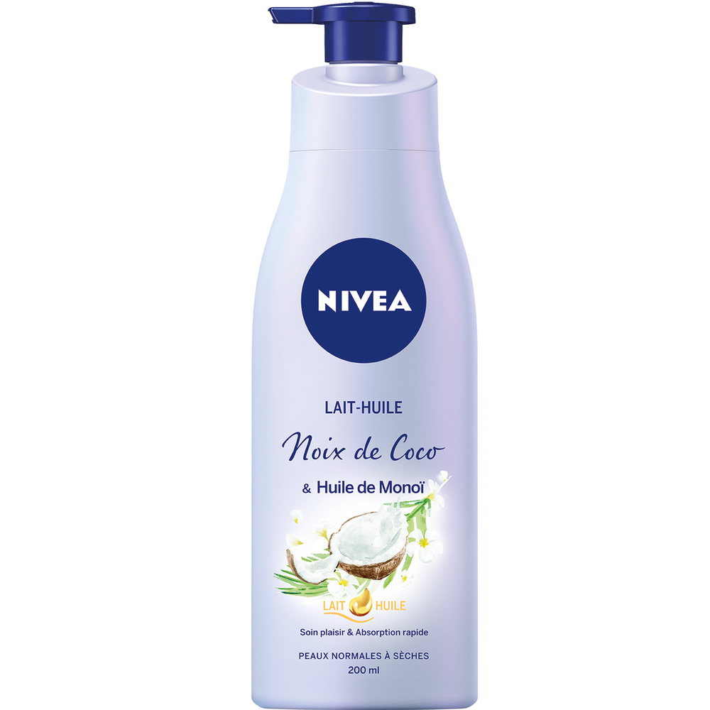 nivea Lait-huile Monoï et Noix de Coco Soin plaisir corps hydratant