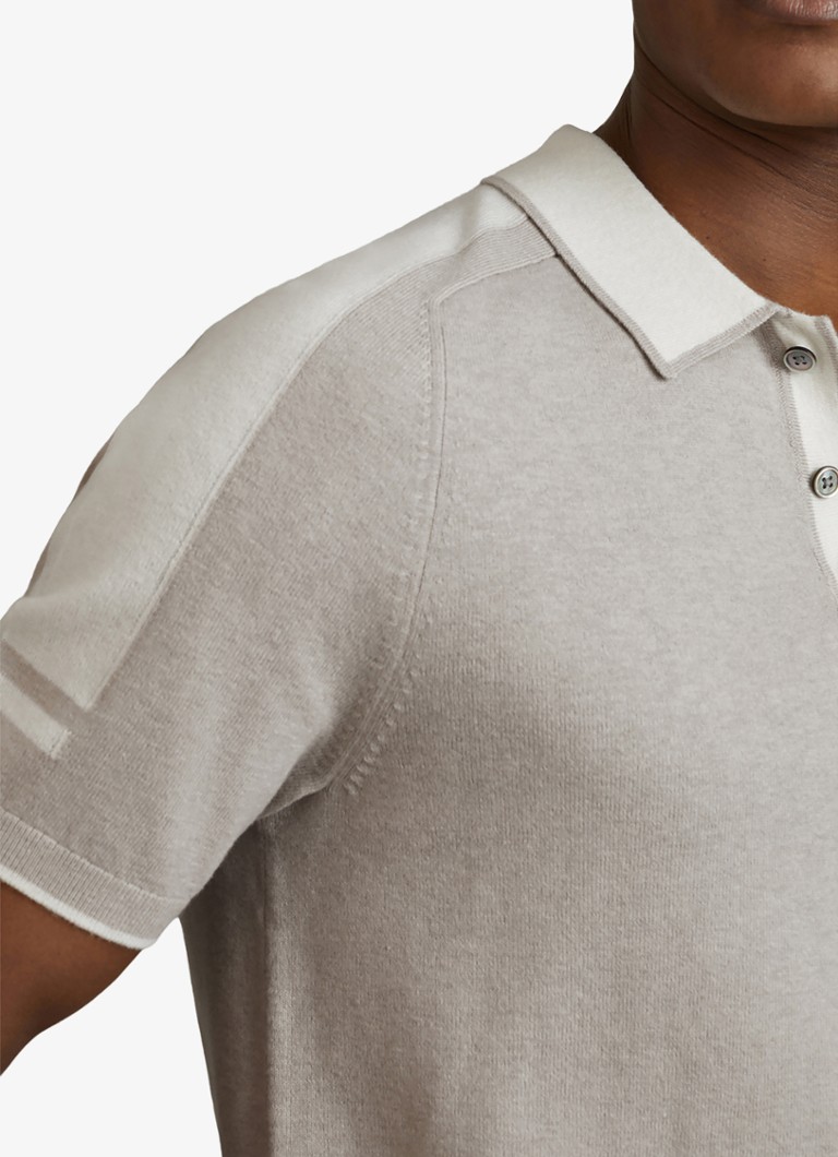 Polokošeľa Reiss Brunswick s regular fit strihom zo zmesi vlny