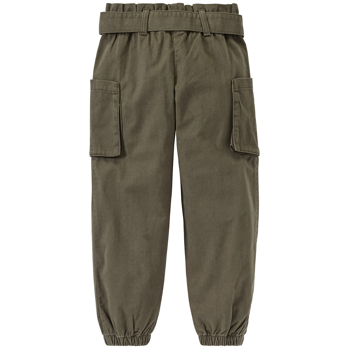Mädchen Cargohose mit Bindegürtel