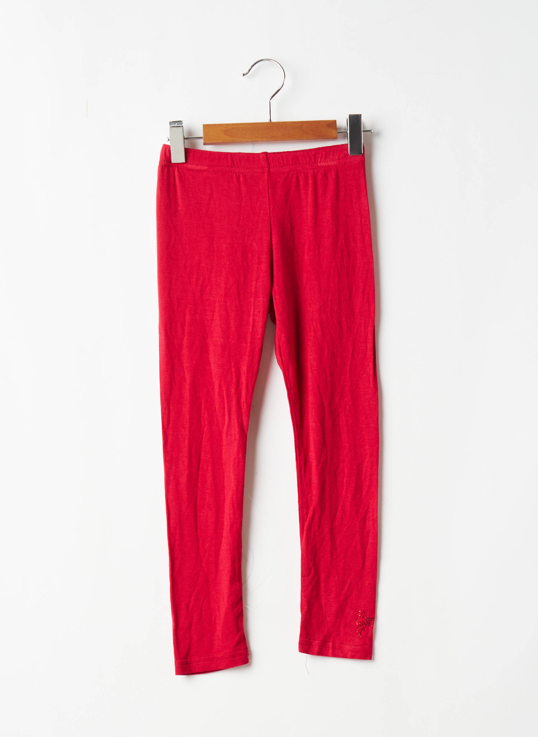 Ton Tin Leggings Fille couleur rouge